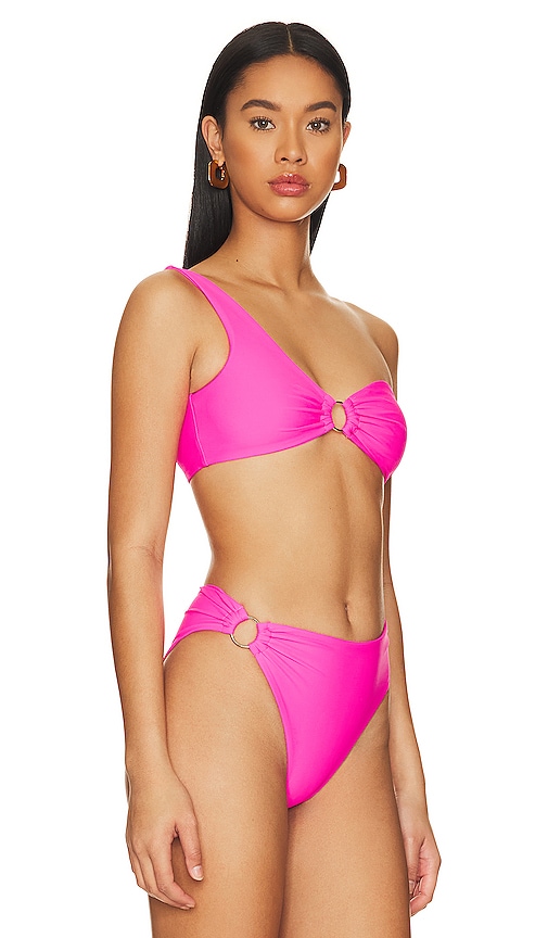 Shop Superdown Tyler Bikini Top In Pink