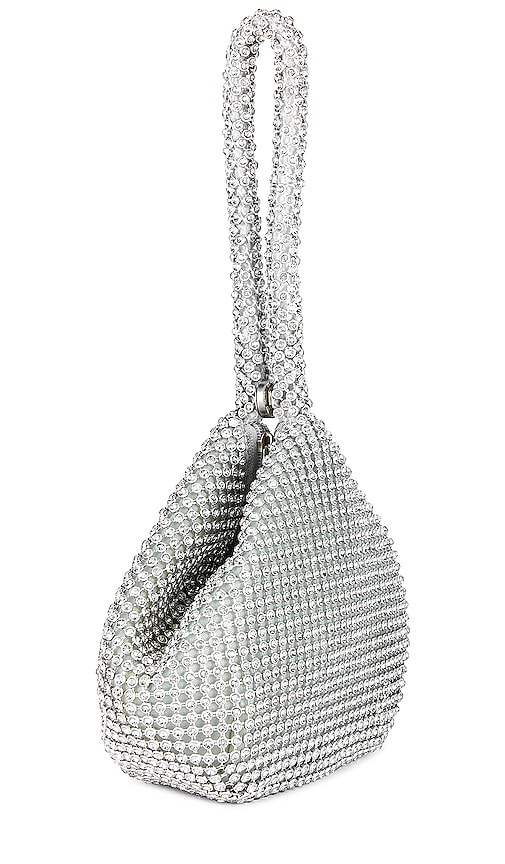  Superdown Tasche Sonia In Metallic Silver. 