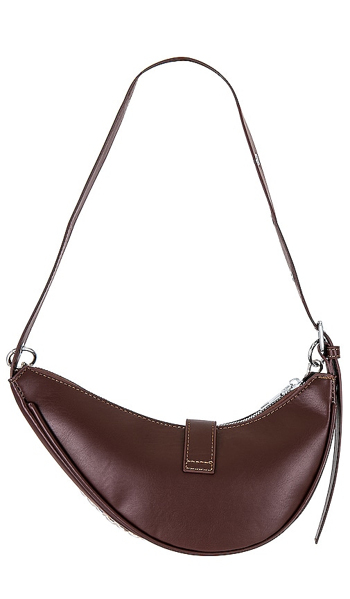 Shop Superdown Jade Faux Leather Bag In Brown