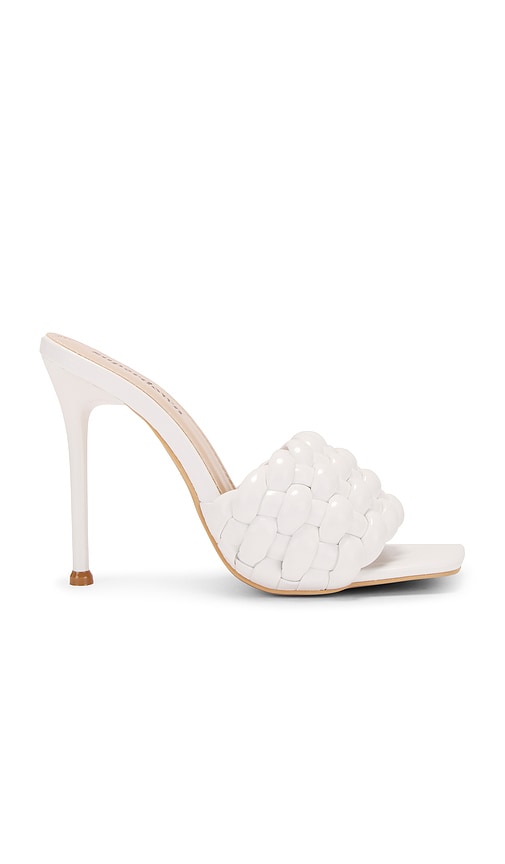 Jocelyn Heel in White. - size 8 (also in 10, 6, 7, 9)