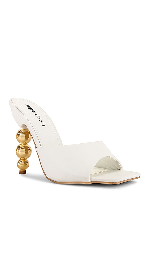 Shop Superdown Debby Heel In White