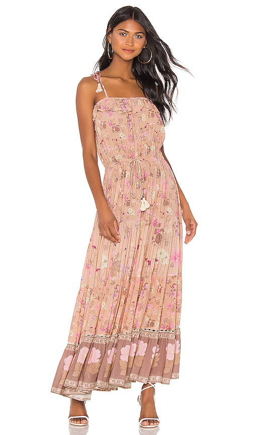 spell wild bloom midi dress