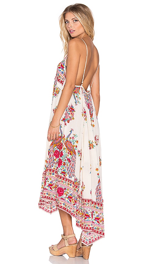 Spell & The Gypsy Collective Hotel Paradiso Strappy Maxi Dress in Pearl ...