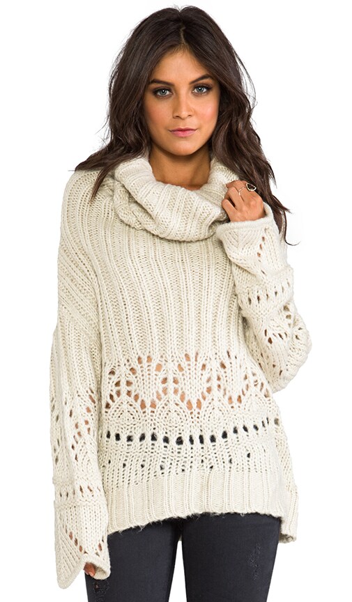 La Luna Cowl Neck Jumper