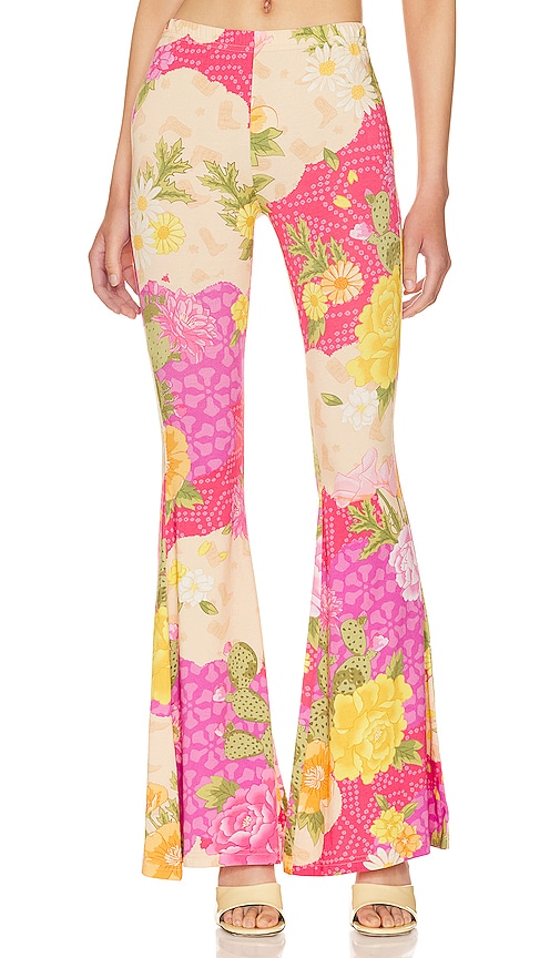 Spell Joshua Tree Bells Pant In Candy