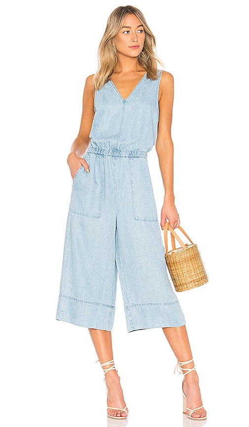 splendid denim jumpsuit
