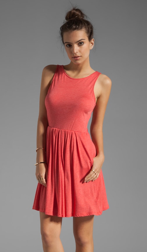 Eiffel Melange Jersey Dress