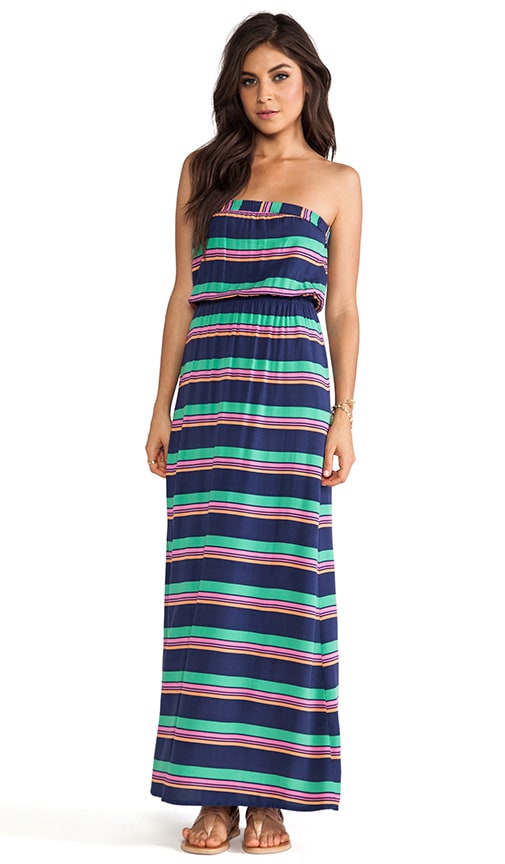 Canes Stripe Voile Dress