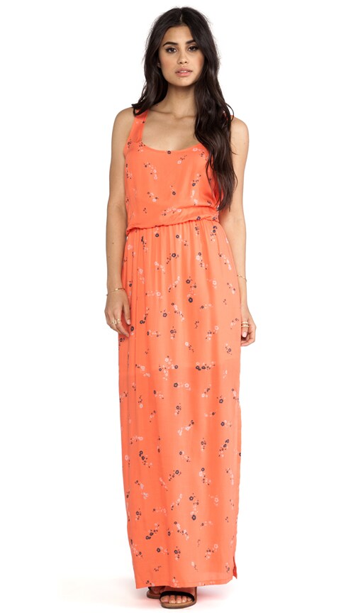 California Poppies Maxi Dress