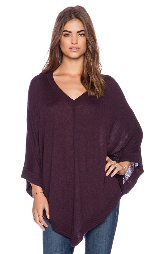 Cashmere Blend Poncho