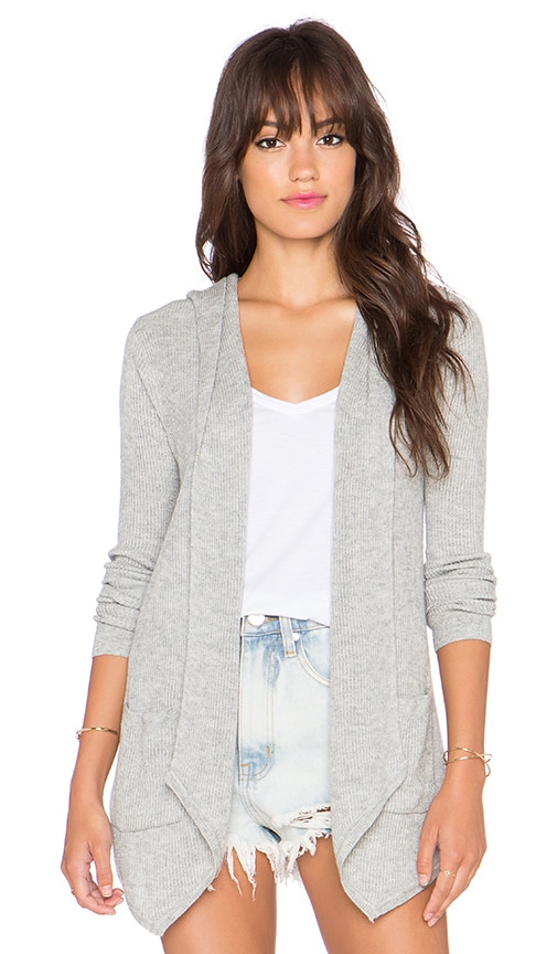 splendid hooded cardigan