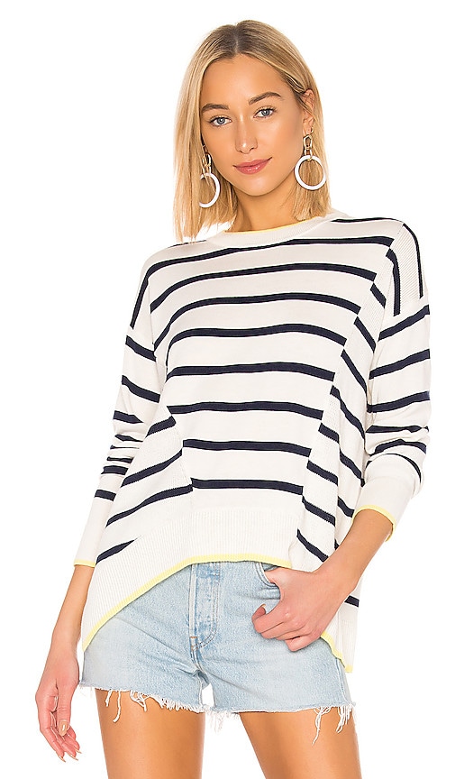 Avery Stripe Cashmere Blend Sweater