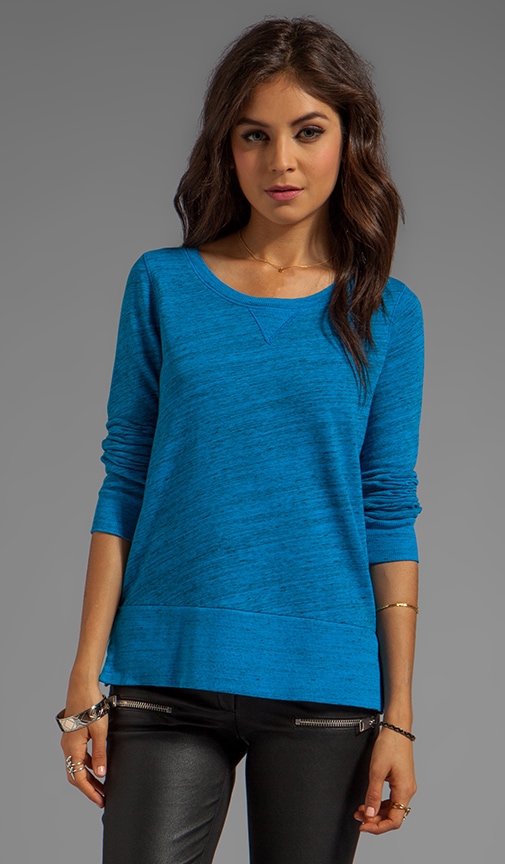 Space-Dyed Heather Active Pullover