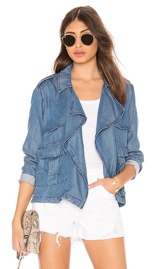 Splendid Soft Denim Jacket in Medium 