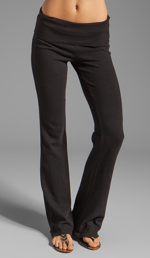 Slub Active Wide Leg Sweatpants