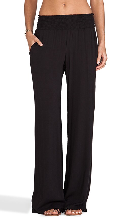 Wide Leg Woven Bottoms