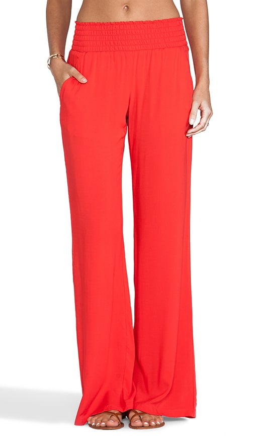 Wide Leg Woven Bottoms