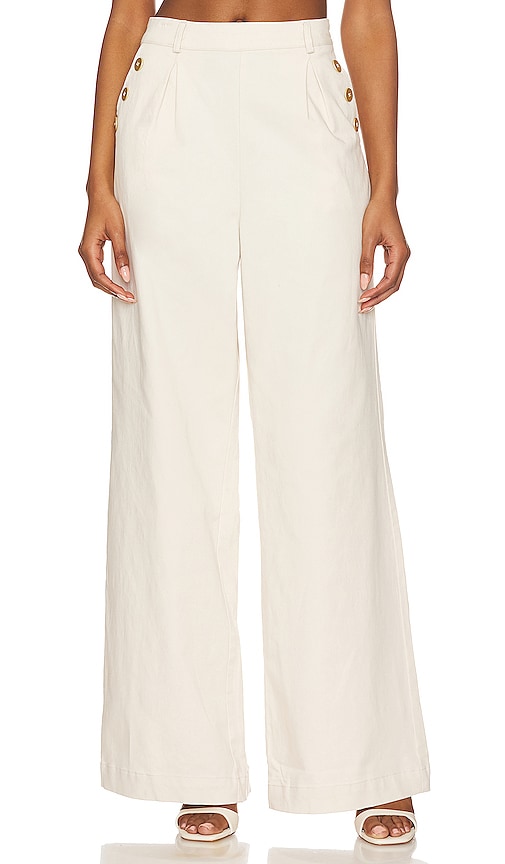 Elegant Linen Sailor Pant