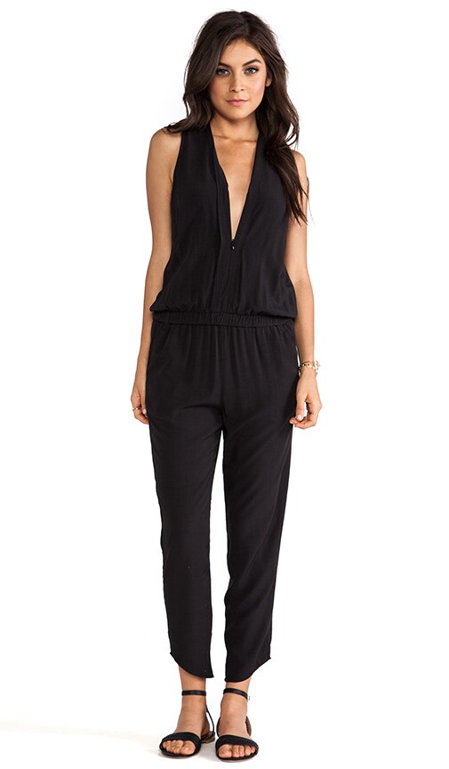 splendid black jumpsuit