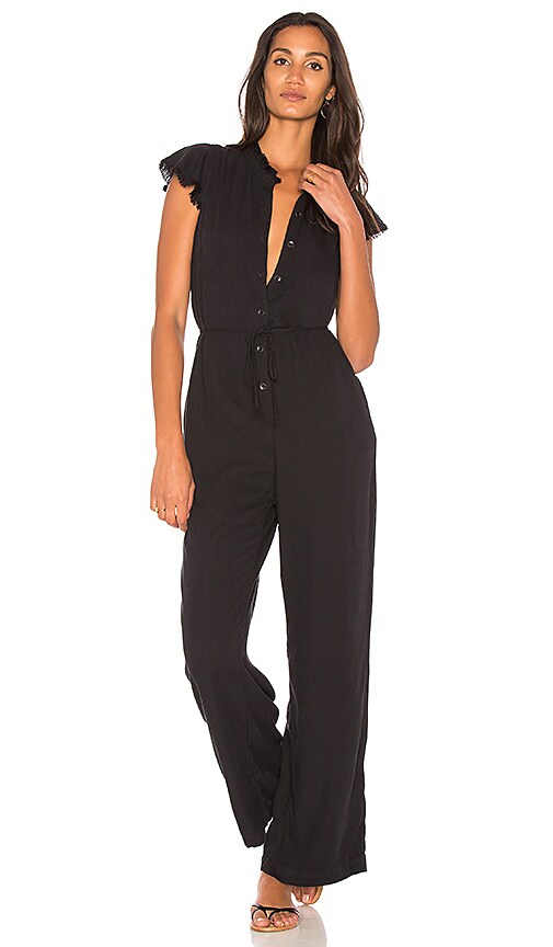 splendid black jumpsuit