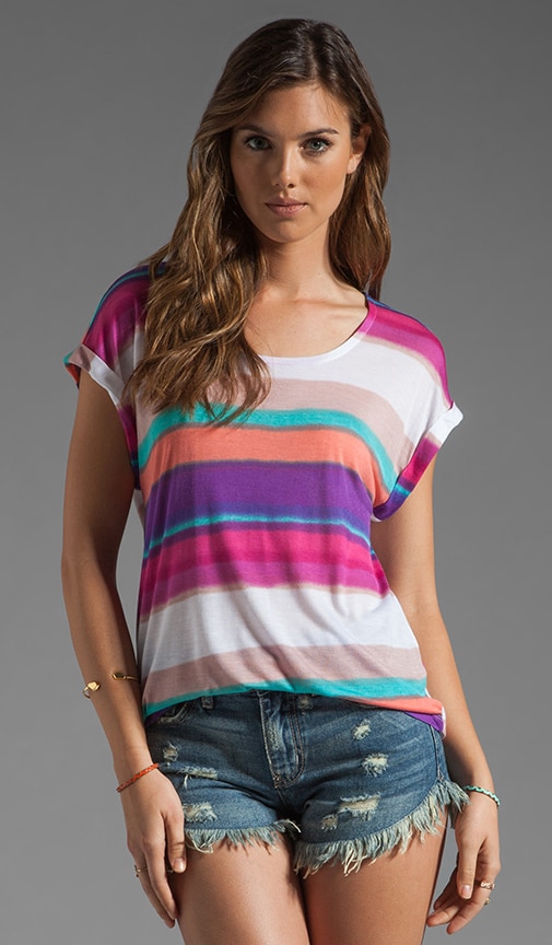 Watercolor Stripe Tee