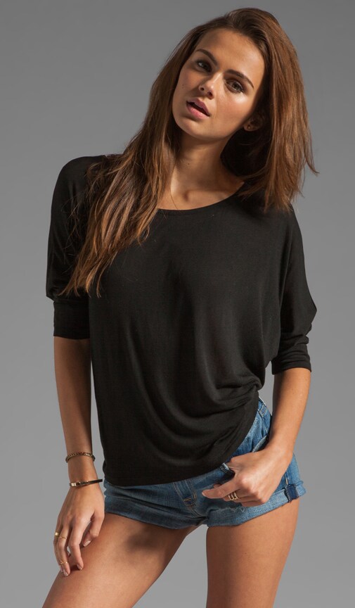 Drapey Lux Jersey Slub Top