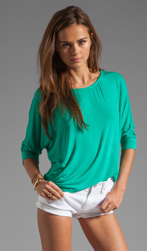 Drapey Lux Jersey Slub Top