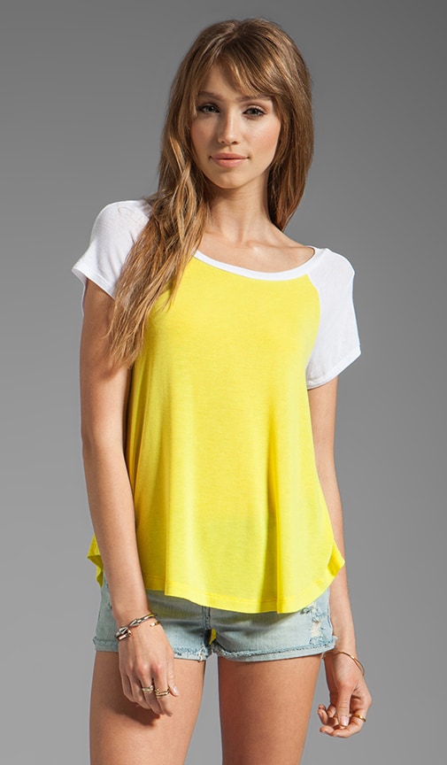 Drapey Lux Baseball Tee