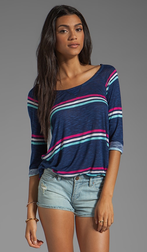 Hermosa Slub Stripe Top