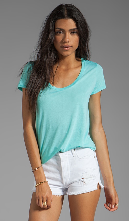 Very Light Jersey Crew Neck Top
