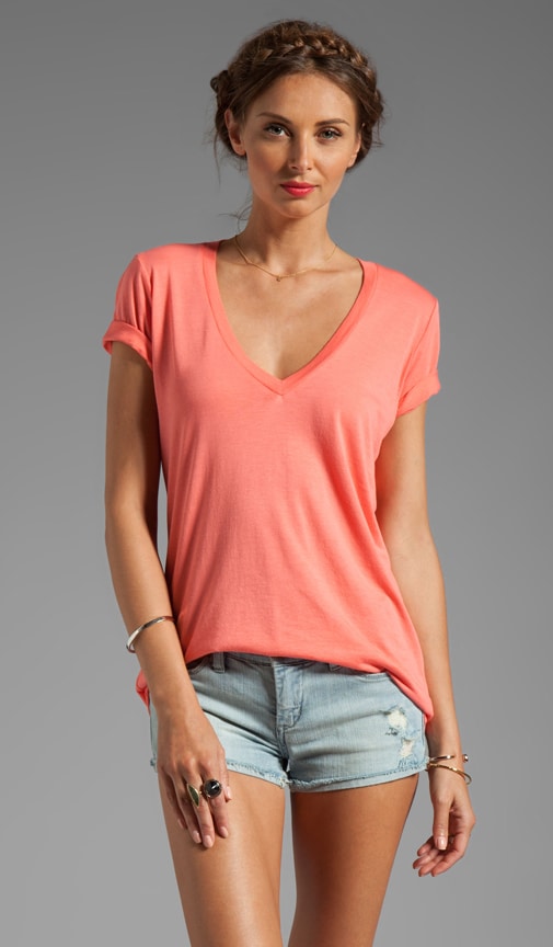 Short Sleeve V-Neck