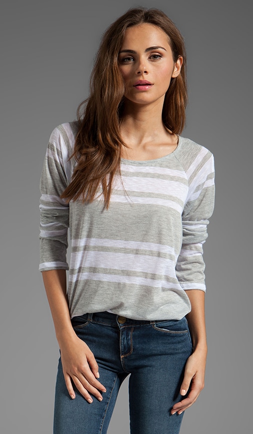 Stripe Long Sleeve Top