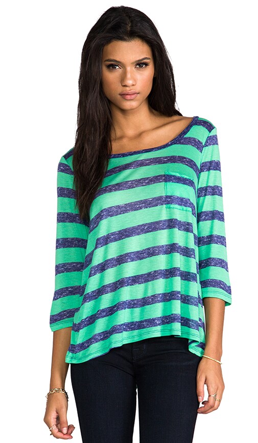 Venetian Heathered Stripe Top