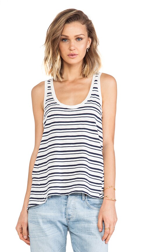 Vintage Coastal Stripe Tank
