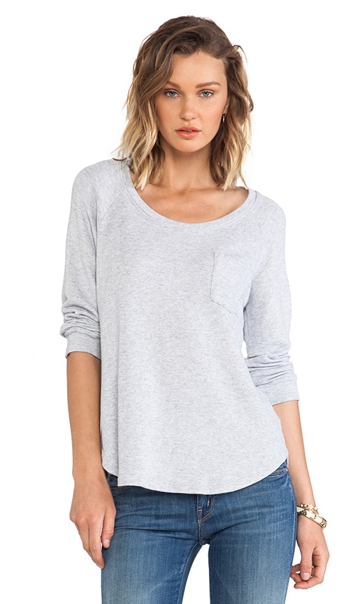 Soft Melange French Terry Top