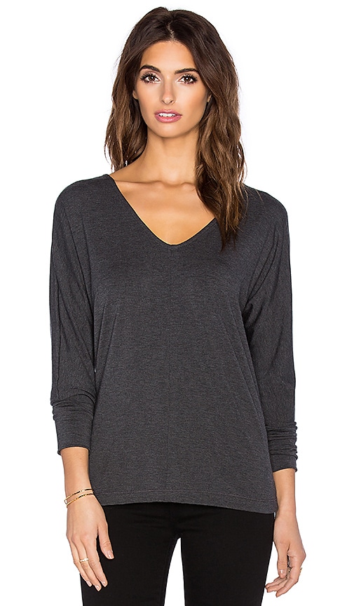 Tencel Jersey V Neck Tee
