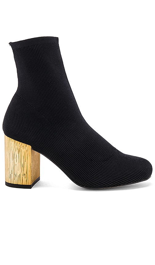 resonda fashion leather ankle bootie