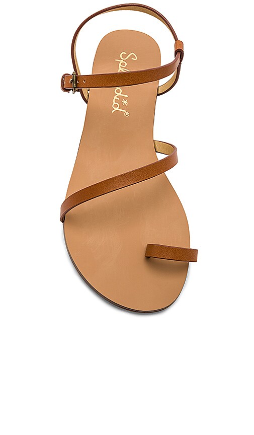 Splendid Flower Sandal in Cognac | REVOLVE