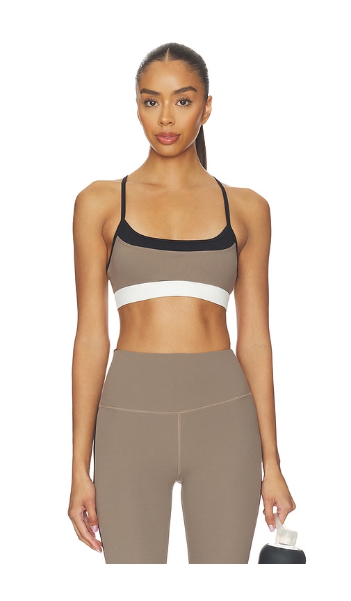 Splits59 Scottie Airweight Bra in Brown. - size S (also in M, L)