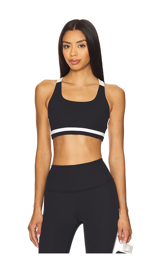 Miles Rigor Sports Bra in Black. - size XL (also in L, M, S, XS)