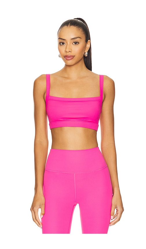 Monah Rigor Sports Bra in Pink. - size XL (also in L, M, S, XS)