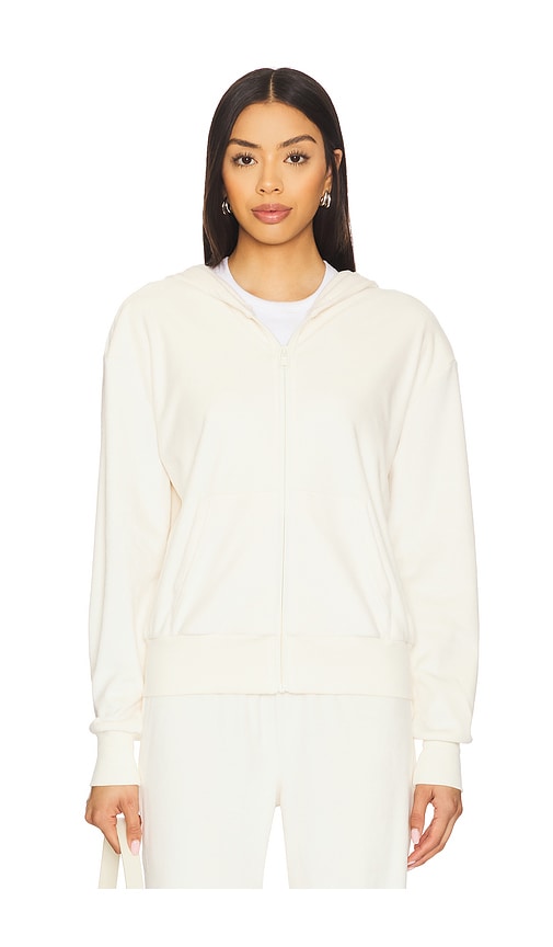 SPLITS59 RHYS VELOUR ZIP UP HOODIE