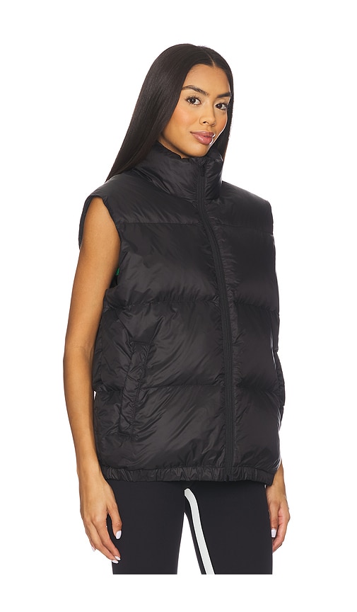Splits59 Summit Nylon Puffer Vest In Black