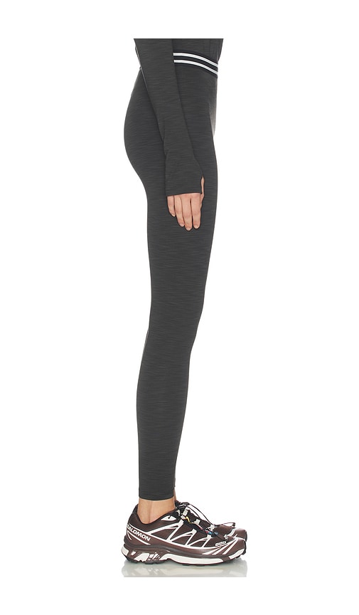  Splits59 Leggings Mit Hohem Bund Und 7/8-ausschnitt Aus Geripptem Material Bailey In Black. Größe S. Also In Xs, M, L, Xl. 