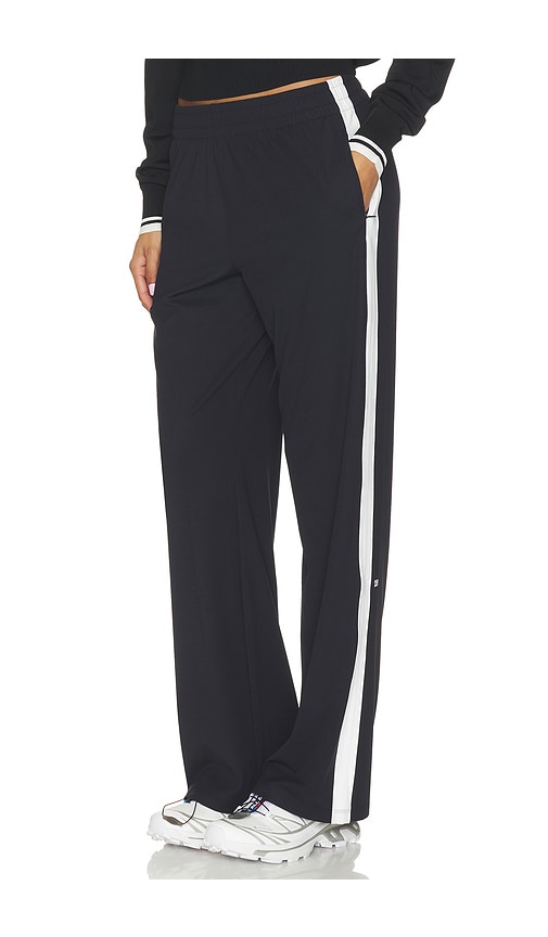 Splits59 Maxie Rigor Track Pant in Black & White. - size L (also in M, S, XL)