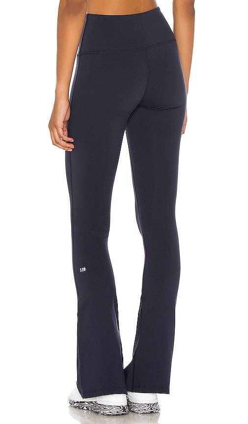  Splits59 Raquel High Waist Supplex Flare 30'' Legging En Color Azul Marino Talla L  (también En Xl, Xs). 