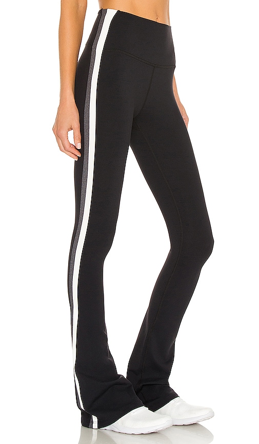 Shop Splits59 Raquel High Waist Flare Legging In Black  Off White  & Heather Grey