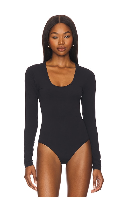 SPLITS59 AIRWEIGHT SCOOP NECK BODYSUIT 