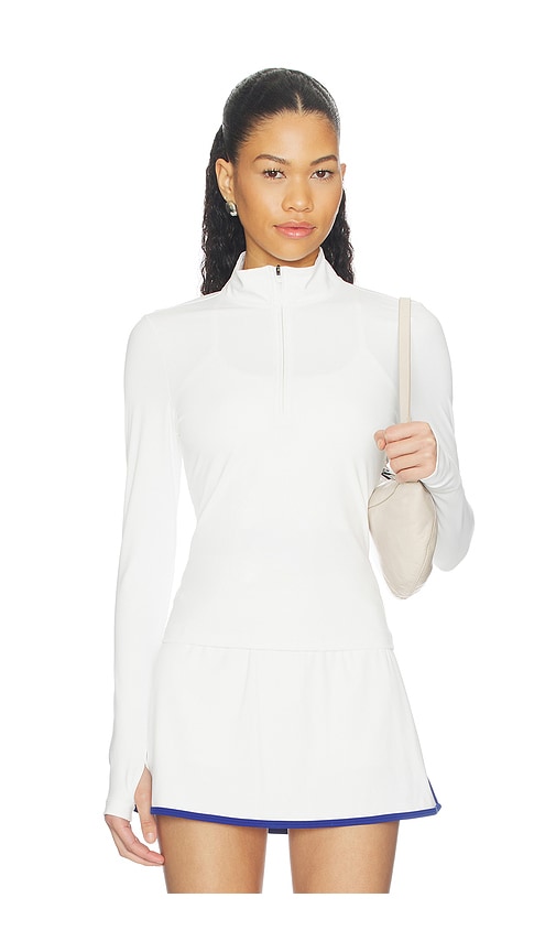 Splits59 Tess Rigor Half Zip Waist Length Top
