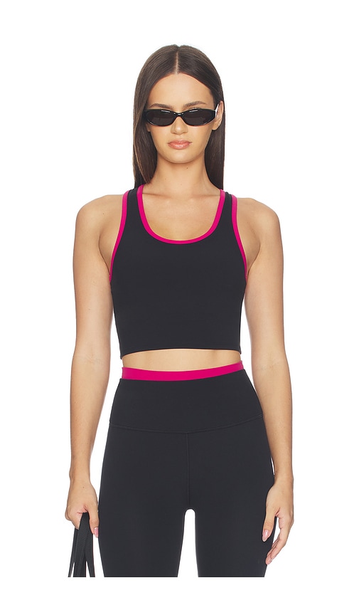 Splits59 x REVOLVE X Revolve Amber Airweight Bralette in Black. - size L (also in M, S, XL, XS)